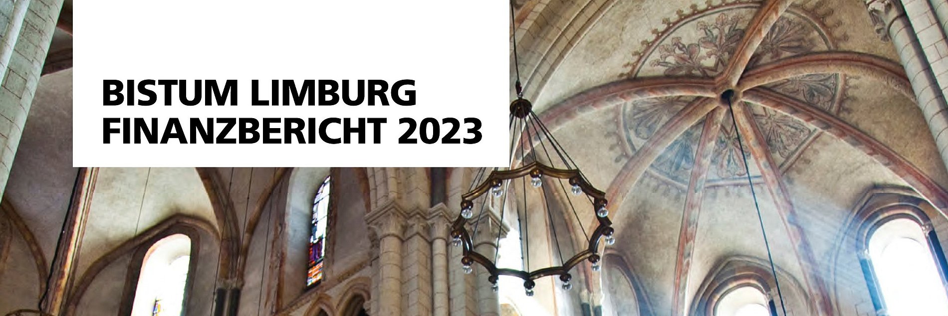 Titelbild Finanzbericht Bistum Limburg 2023