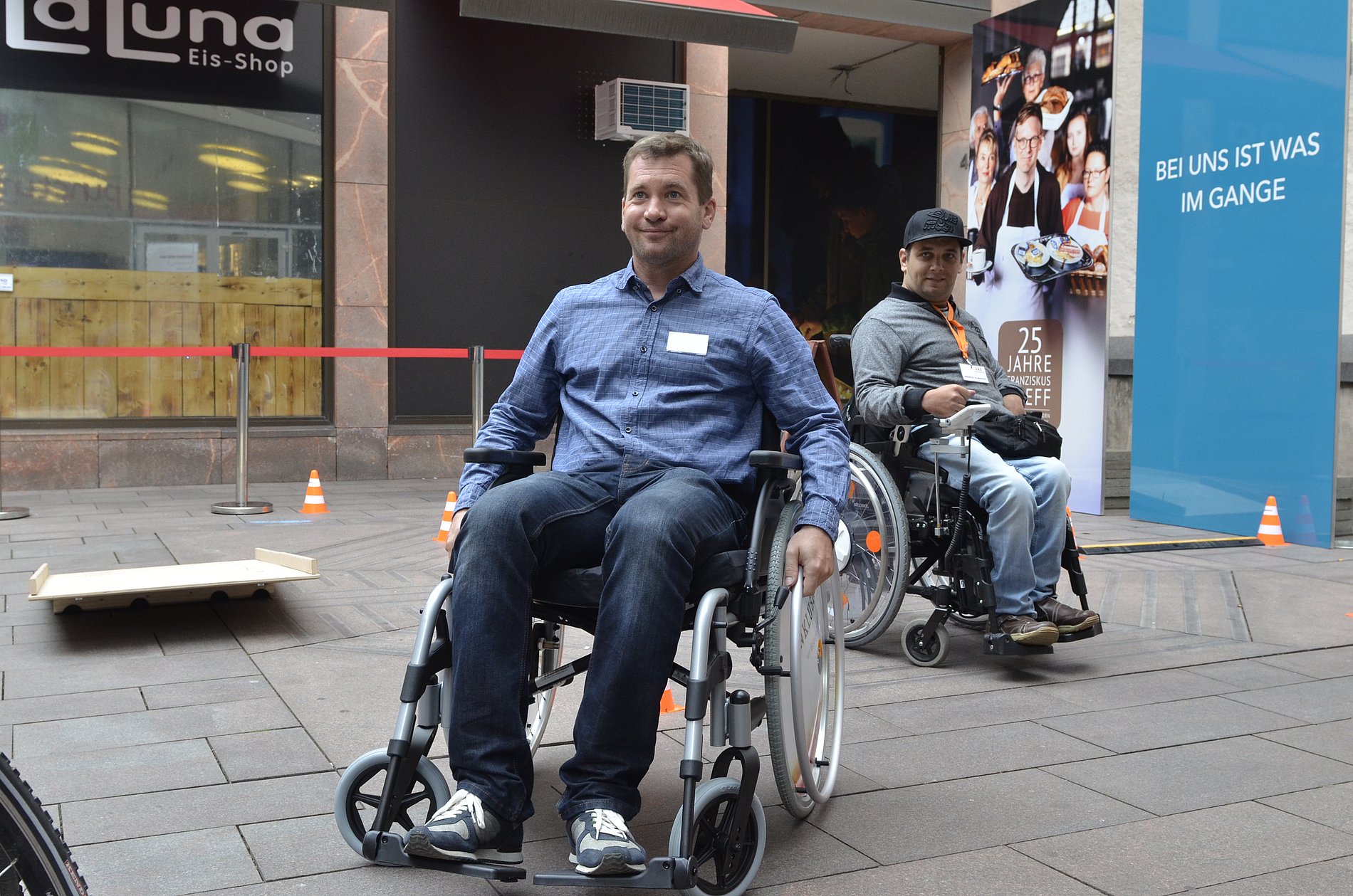 Rollstuhlparcours Inklusion