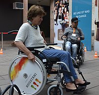 Rollstuhlparcours Inklusion