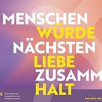 Motiv zur Kampagne Für alle