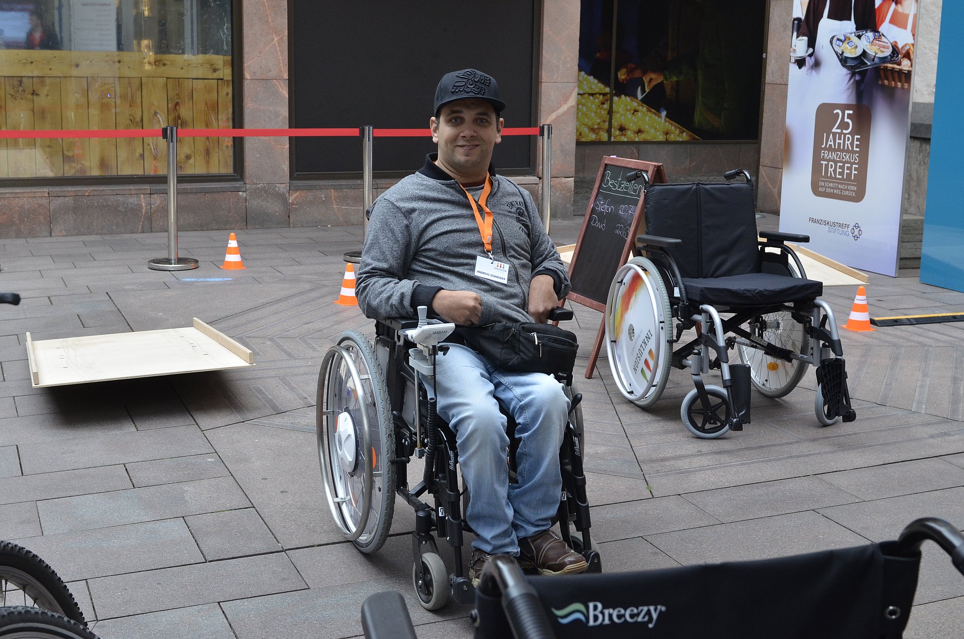 Rollstuhlparcours Inklusion