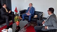 Nach Katastrophe - Besuch im marokkanischen Konsulat
