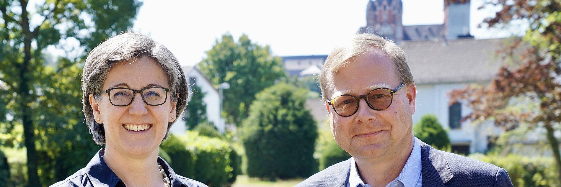 Foto von Dr. Bernadette Schwarz-Boenneke und Dr. Ralf Stammberger