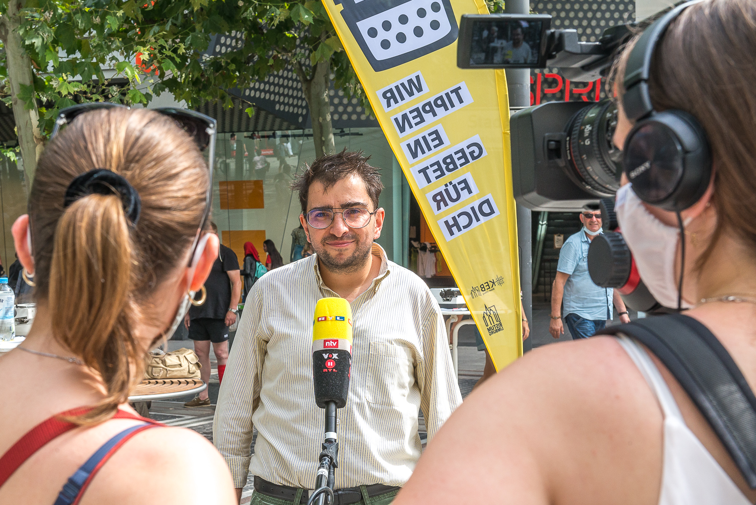 BETEN und TIPPEN, Gebetstippsen, KEB, Katholische Erwachsenen Bildung im Bistum Limburg, Zeil Frankfurt